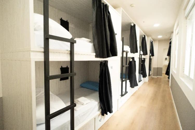 Bed in dormitory BUNK BED Room, Adventure Hostel Madrid, Madrid