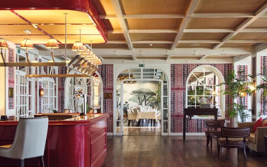 Bar, The Rock Hotel, Gibraltar