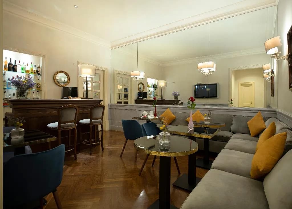 Bar, Hotel Alpi, Rome