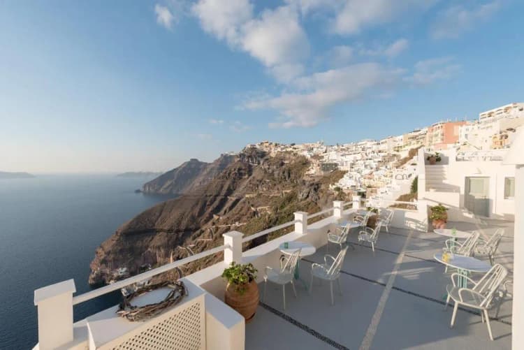 General view, Keti Hotel, Santorini
