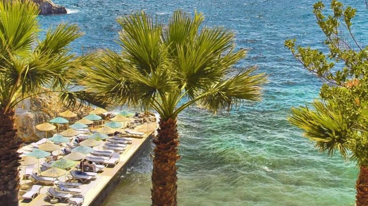 Beach, Ladonia Hotels Adakule Kusadasi, Izmir