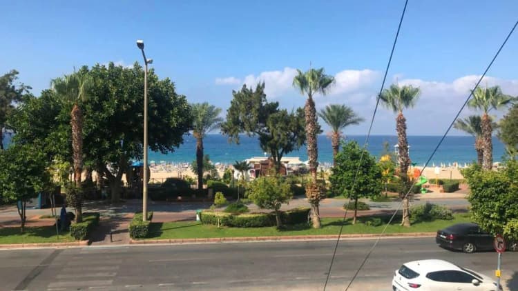 General view, Cleopatra Golden Beach, Antalya
