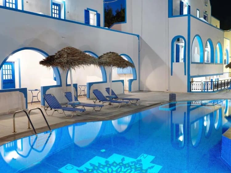 General view, Villa Valvis, Santorini