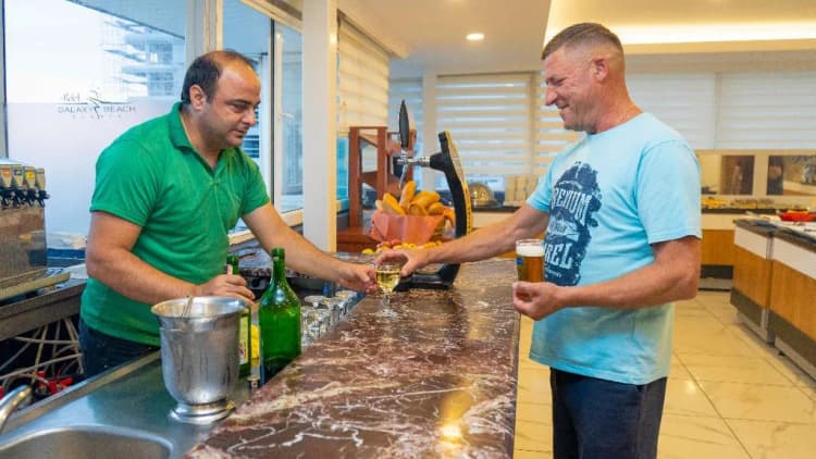 Bar, Galaxy Beach Hotel, Antalya
