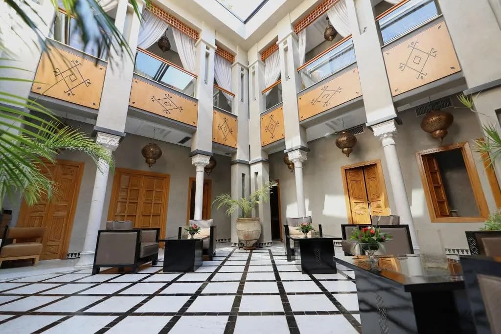 General view, Riad L'Etoile D'Orient, Marrakech