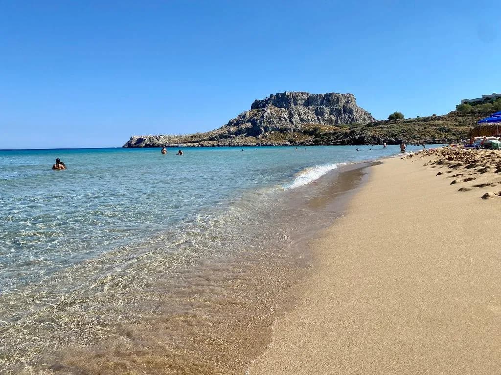 Beach, Terrapietra, Rhodes
