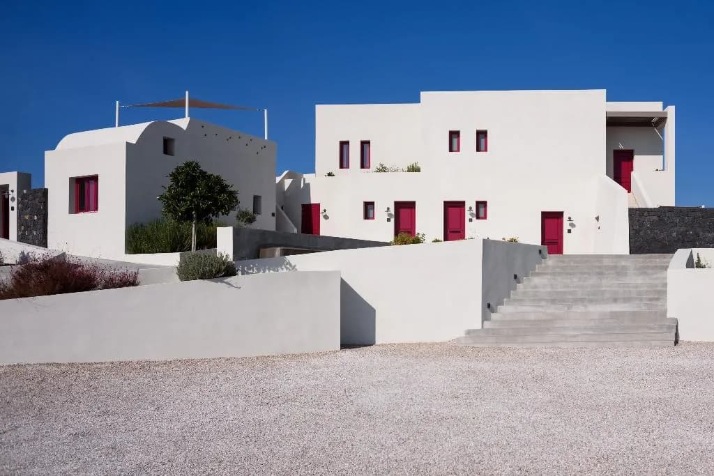 General view, Potnia Theron Suites, Santorini