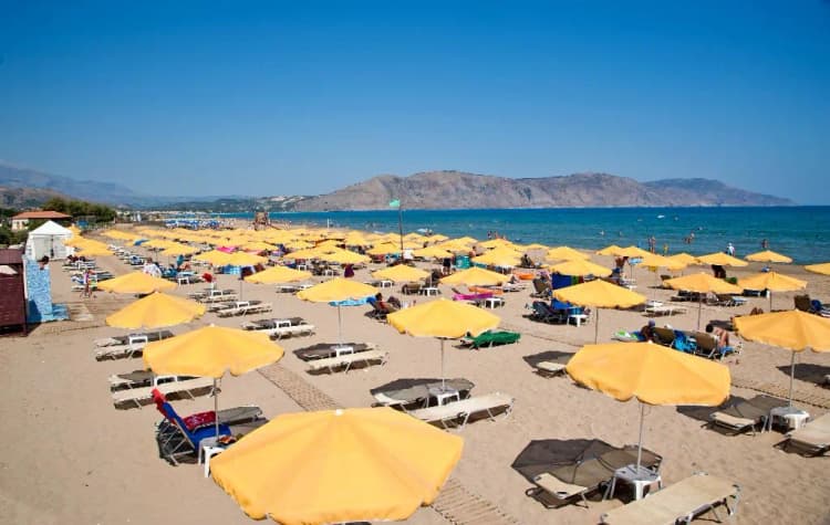 Beach, Hotel Vantaris Garden, Crete