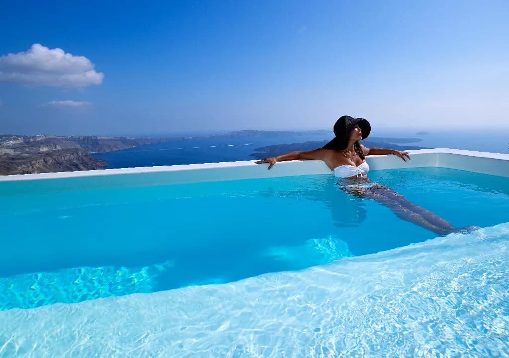 General view, Alexander Villas, Santorini