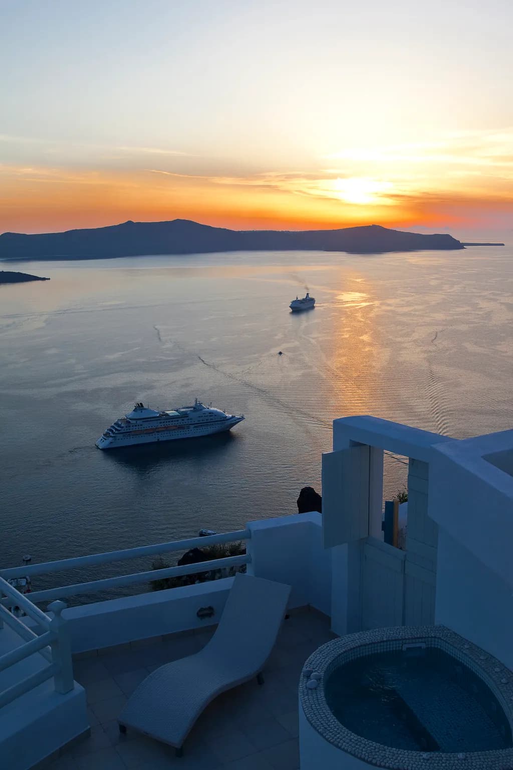 General view, Adamant Suites, Santorini