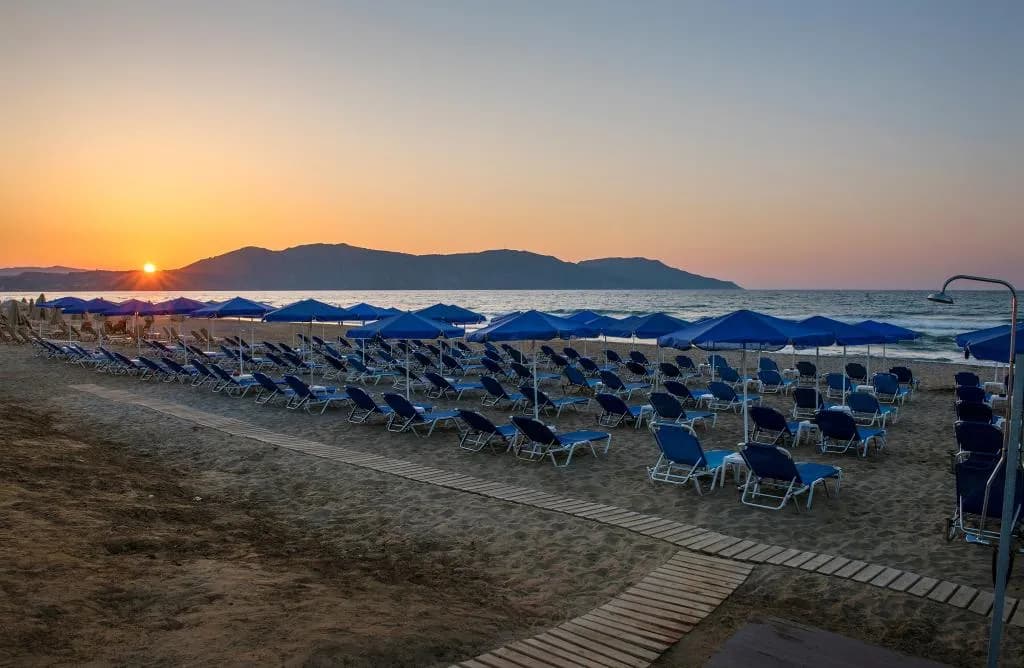 Beach, Happy Days Hotel, Crete