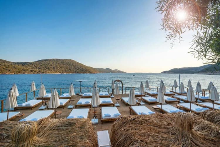 Beach, Kas Marin Hotel, Dalaman