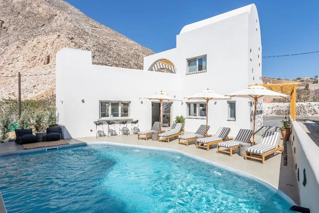 General view, Aegean Gem, Santorini
