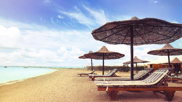 Beach, Blue House Hotel Marsa Alam, Red Sea Riviera