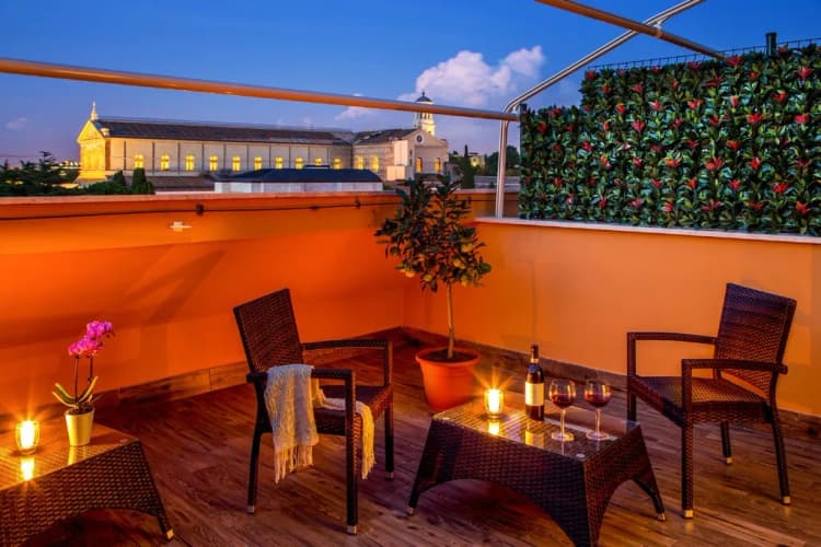 DOUBLE SUPERIOR CITY VIEW Room, Hotel San Paolo Roma, Rome
