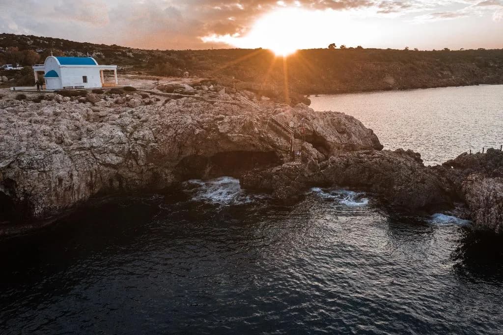 Beach, Periyiali Konnos Villas Beach Resort, Cyprus