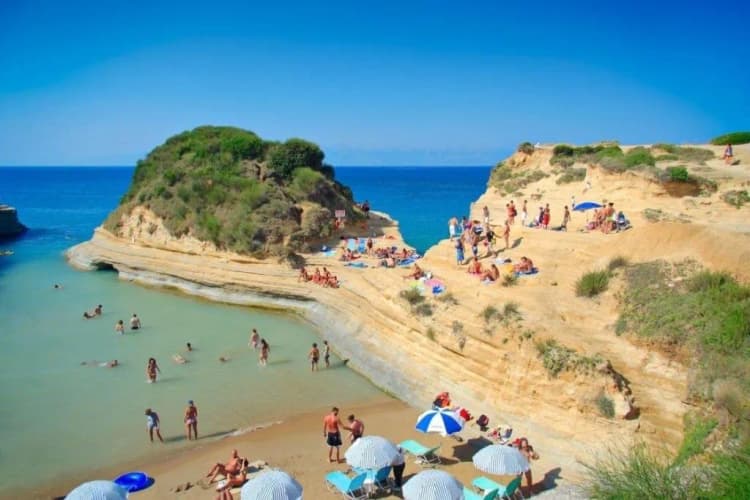 Beach, Riposo Studios & Apartments, Corfu