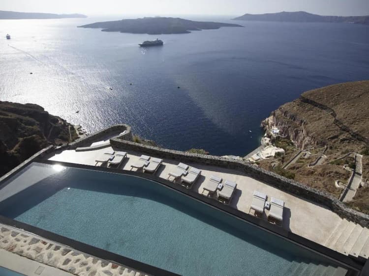 General view, Villa Bordeaux, Santorini