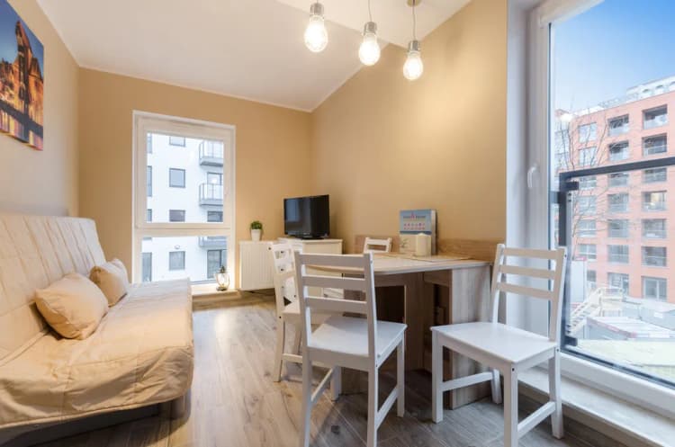 APARTMENT CAPACITY 4 ONE BEDROOM Room, Dom & House Apart Chmielna Park, Gdansk