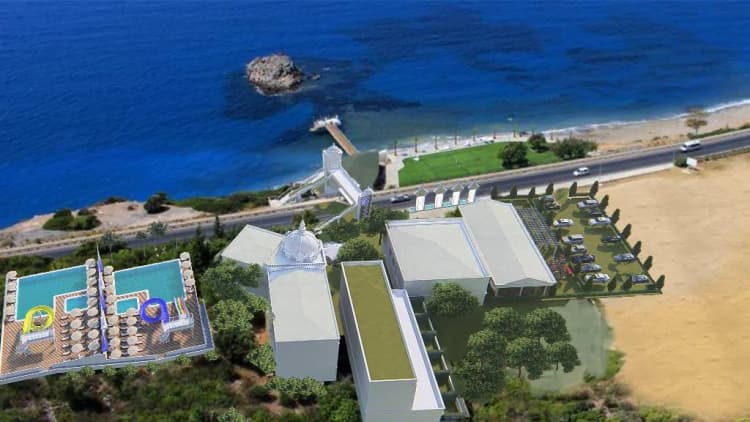 Beach, Sea Star Hotel (Halal Concept), Antalya