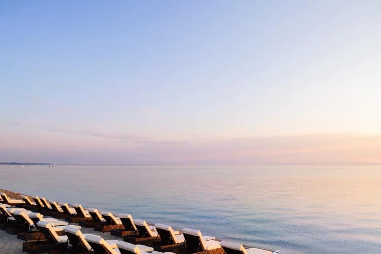 Beach, Sea Level Hotel, Halkidiki