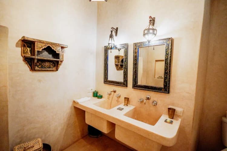 DOUBLE ONE BEDROOM ONE BATHROOM Room, Riad Dar Ayur, Marrakech