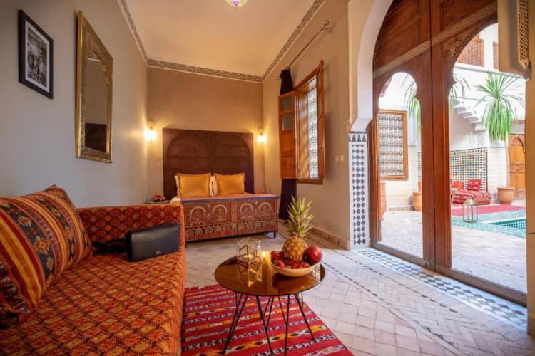 DOUBLE ONE BED Room, Dar Alibaba, Marrakech