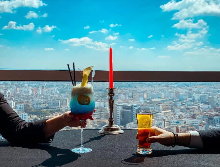 Bar, Kenzi Tower, Casablanca
