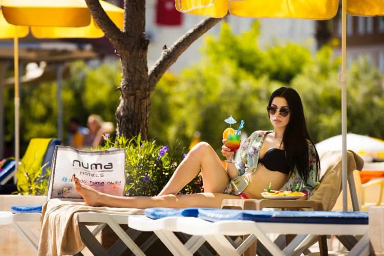 Beach, Numa Konaktepe Hotel, Antalya