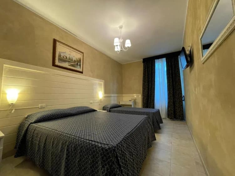 General view, Hotel Aurelia, Milan