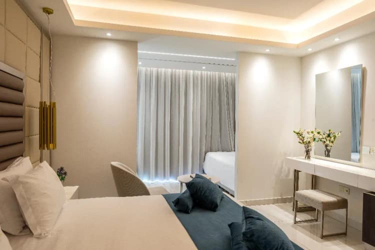 FAMILY ROOM SEA VIEW Room, Chrysomare Beach Hotel & Resort, Cyprus