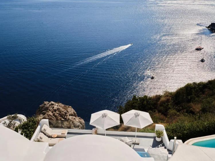 General view, Canaves Sunday, Santorini
