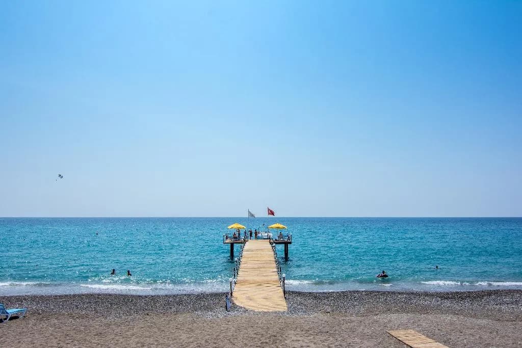 Beach, Perre Delta Hotel, Antalya
