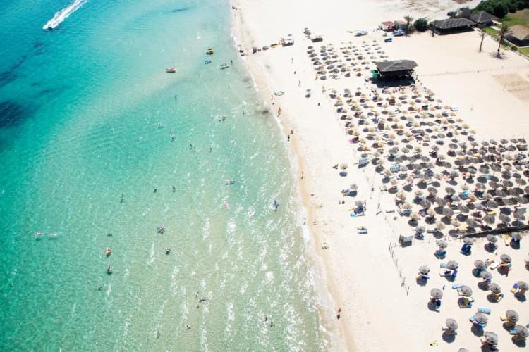 Beach, Hotel Nesrine, Tunisia