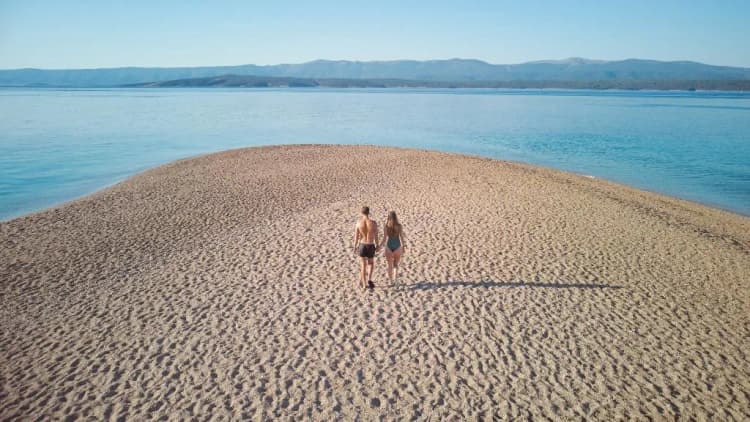 Beach, Bluesun Hotel Borak, Split