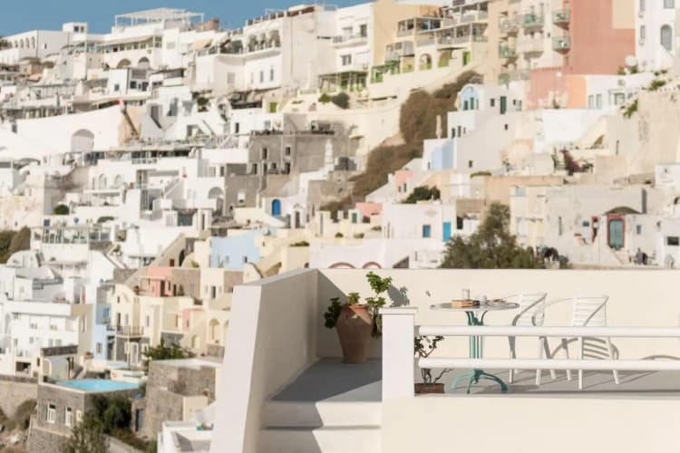 General view, Keti Hotel, Santorini