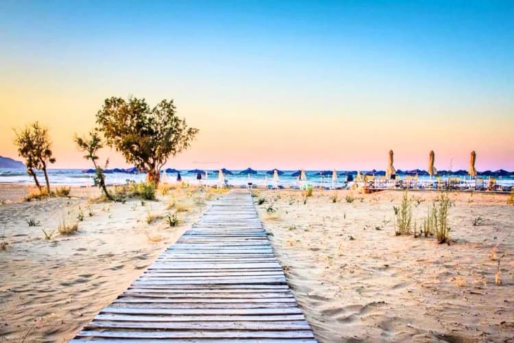 Beach, Palladion Hotel, Crete