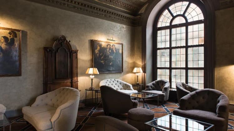 Bar, Grand Hotel Baglioni, Florence