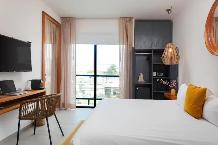 DOUBLE DELUXE WITH BALCONY Room, Balkón Boutique Hotel, Playa Del Carmen