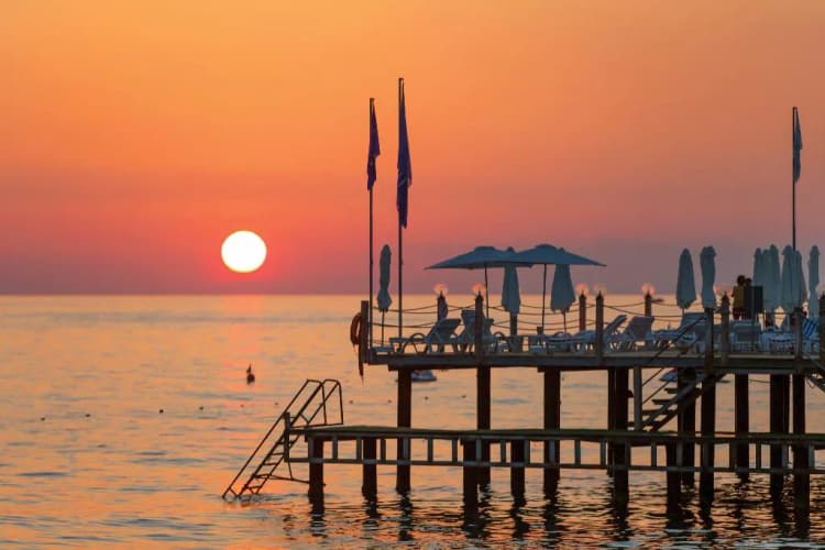 Beach, Quattro Family Club Dem Hotel, Antalya