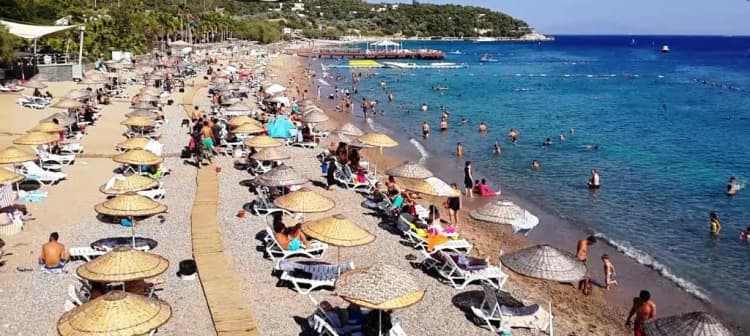 Beach, Ipek Garden Palace Residence, Bodrum