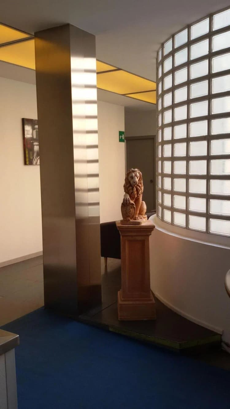 Lobby, Hotel Lucania, Milan
