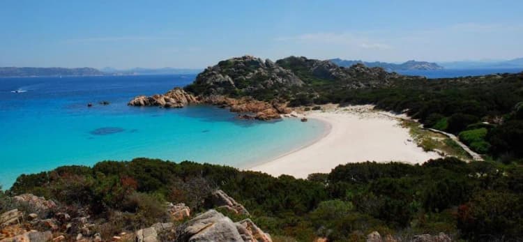 Beach, Grand Hotel Palau, Olbia