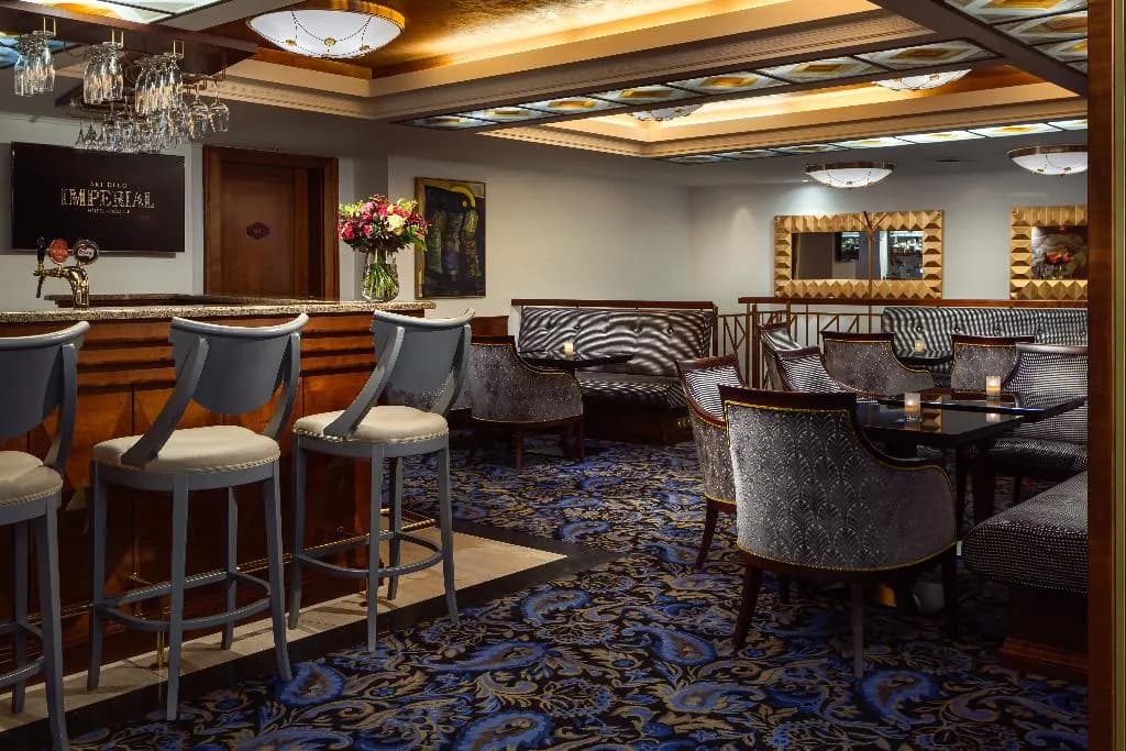 Bar, Art Deco Imperial Hotel Prague, Prague