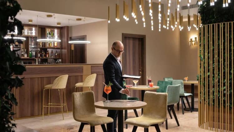 Bar, Hotel Tocq, Milan