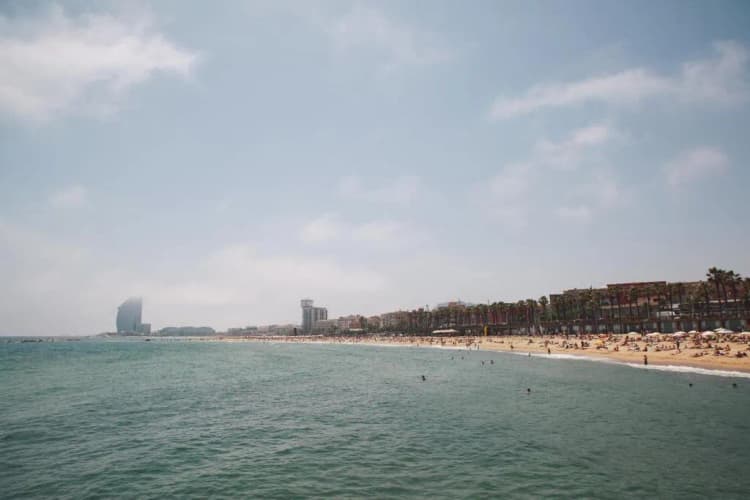 Beach, Catalonia Barcelona Beach, Barcelona
