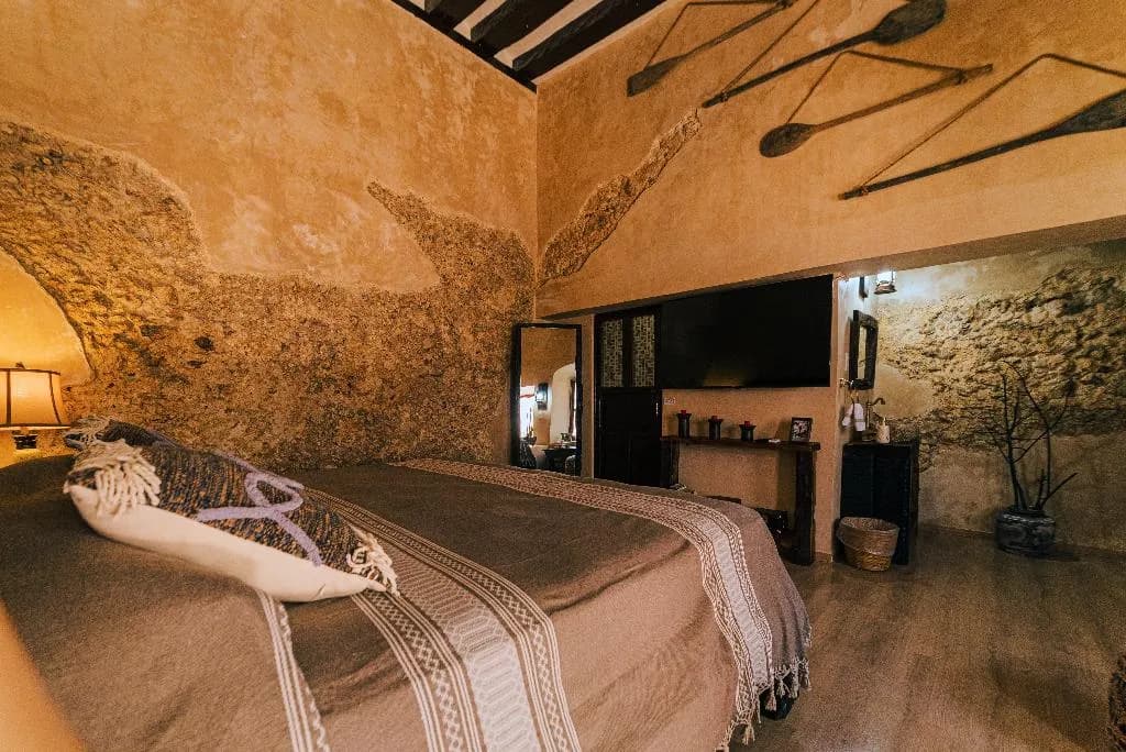 DOUBLE DELUXE ONE BED Room, Hotel Boutique Casa Lanz Xvii, Cancun Area