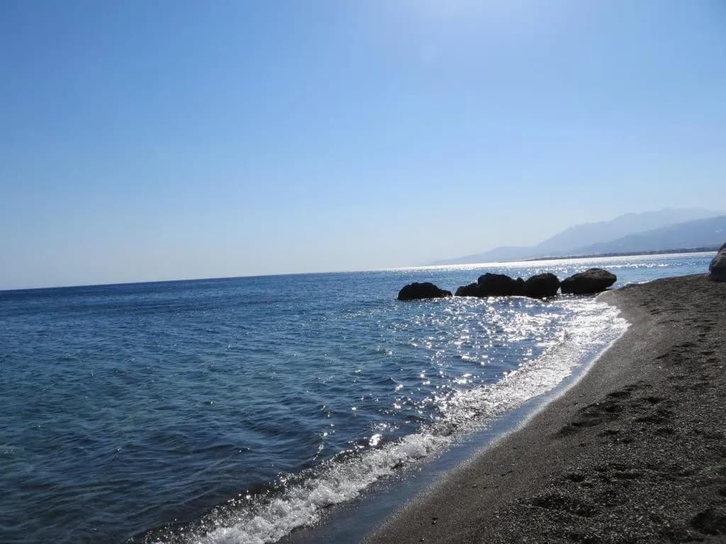 Beach, Nicolas Apartments, Crete
