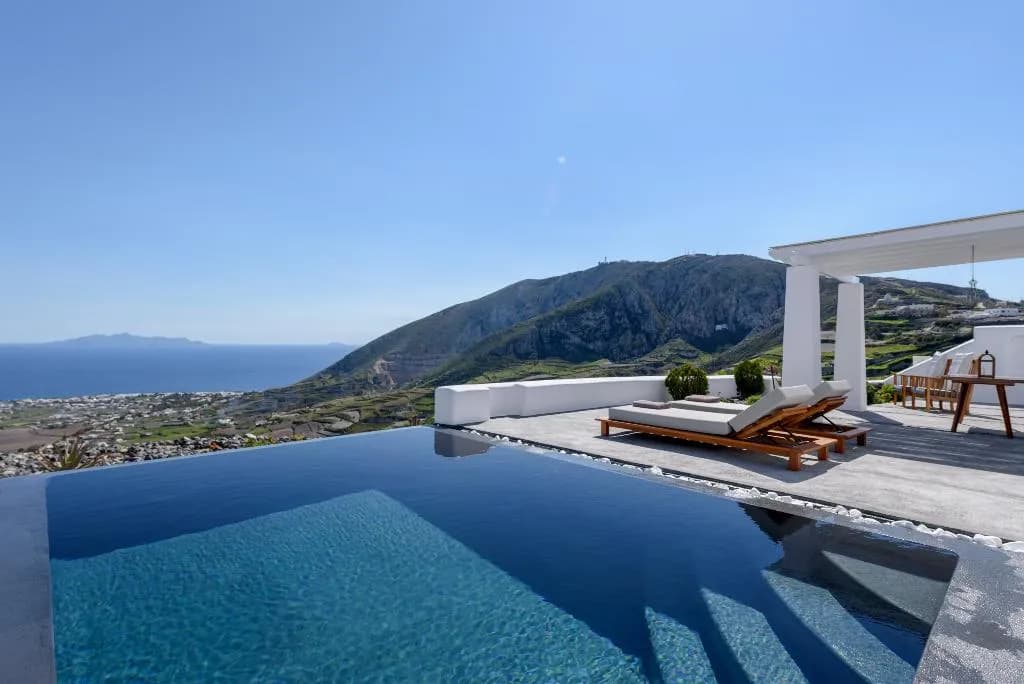 General view, Senses Luxury Villa, Santorini