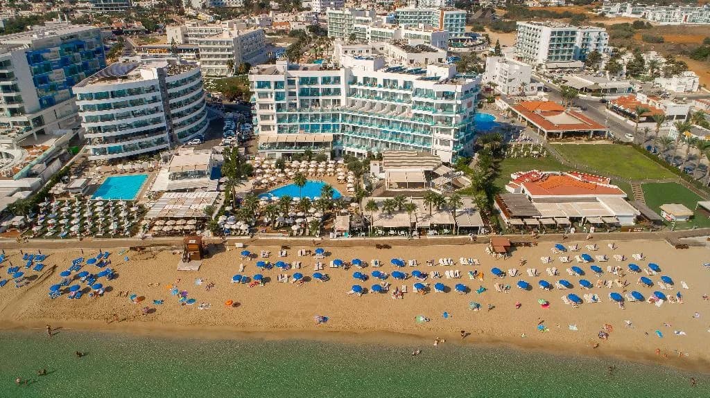 Beach, Vrissaki Beach Hotel, Cyprus